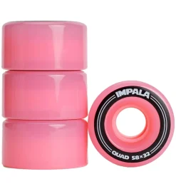 Hjul - 4-pak - 58 mm - Pink>Impala Outlet