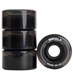 Hjul - 4-pak - 58 mm - Sort>Impala Best