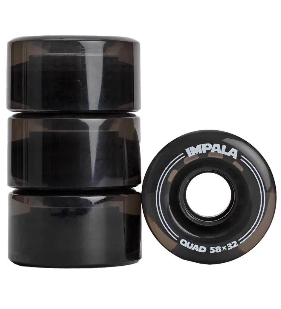 Hjul - 4-pak - 58 mm - Sort>Impala Best