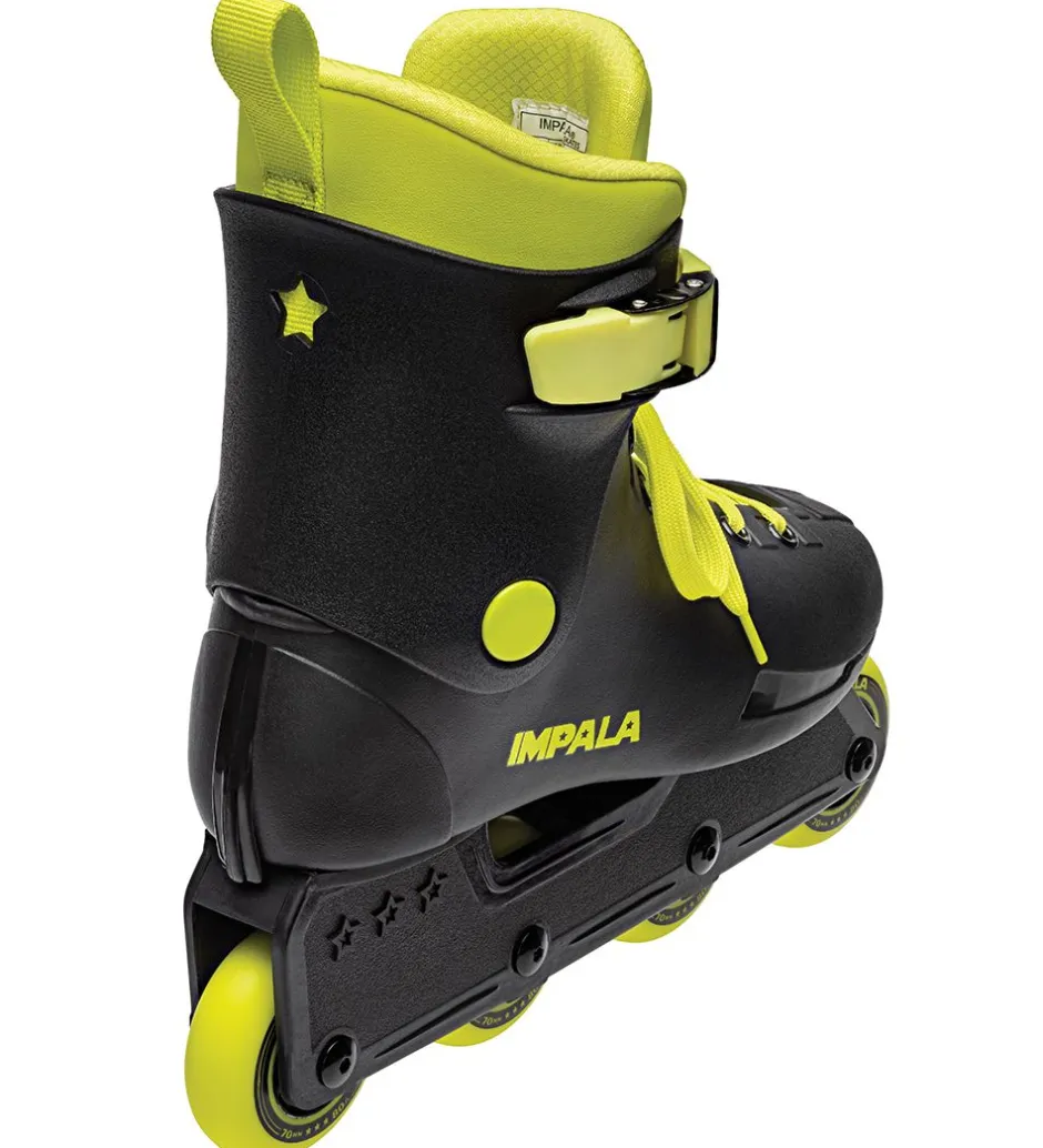 Rulleskøjter - Lightspeed Inliners - Sort/Fluoro - Inline>Impala New