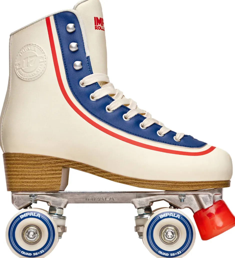 Rulleskøjter - Quad Skate - Vintage Stripe>Impala New