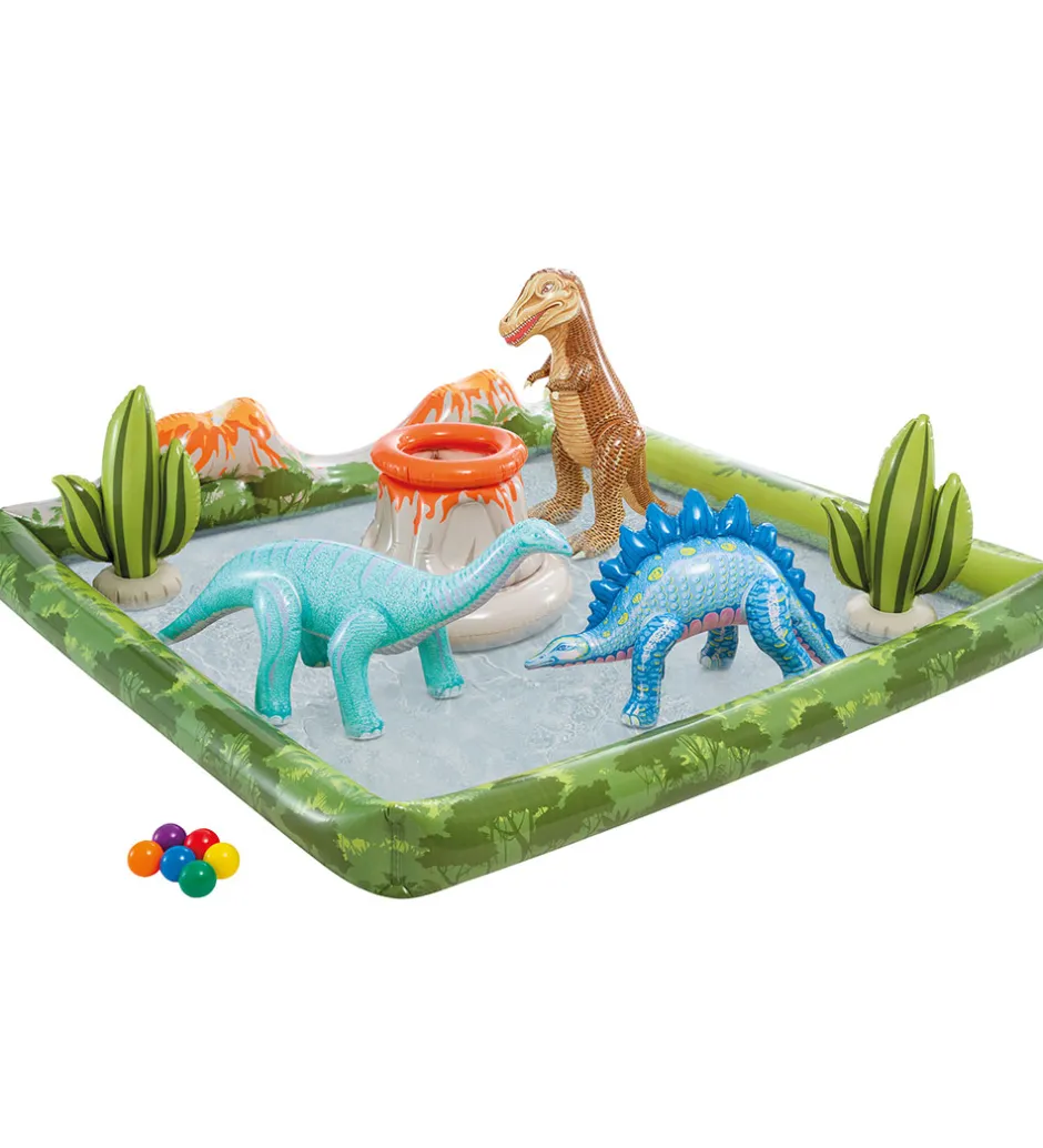 Legebassin - Jurassic Adventure - 410 L>Intex New