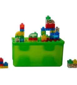 Opbevaringskasse m. Klodser - 2-i-1 - 30 Dele - Grøn>Jelly Blox Online