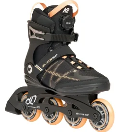 Rulleskøjter - Alexia 80 Boa - Sort/Orange - Inliner>K2 New