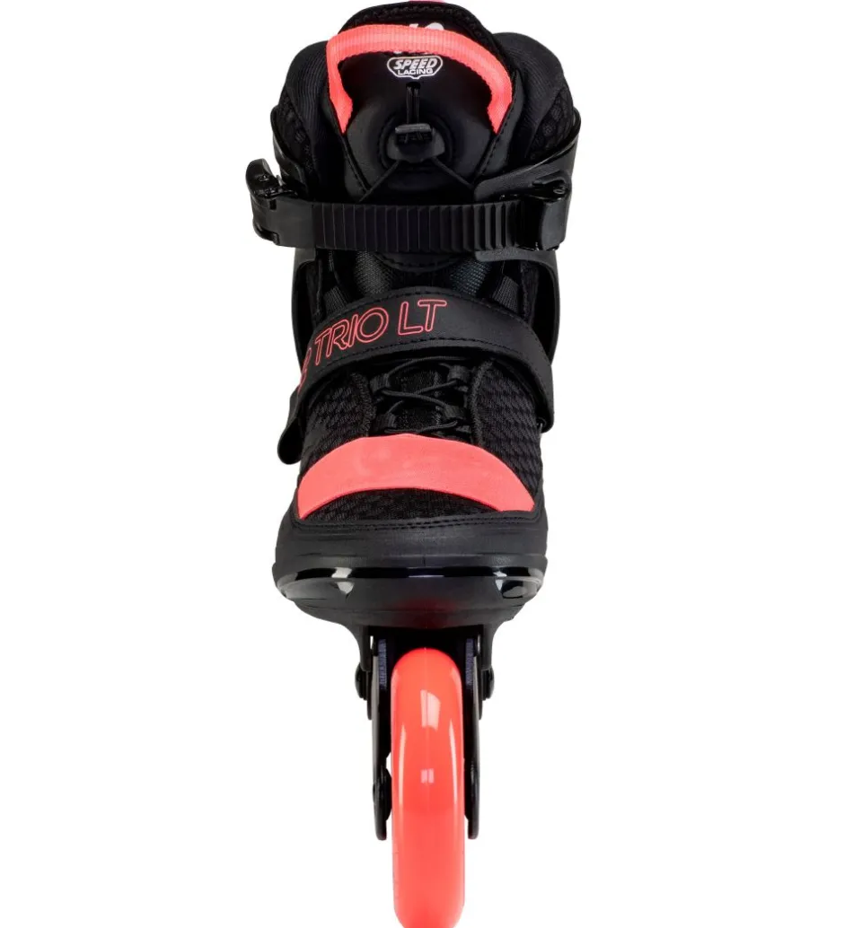Rulleskøjter - Trio LT 100 W - Sort/Koral - Inliner>K2 New