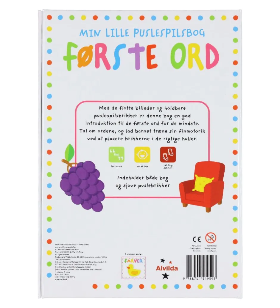Aktivitetsbog - Min Lille Puslespilsbog - Første>Karrusel Forlag Sale