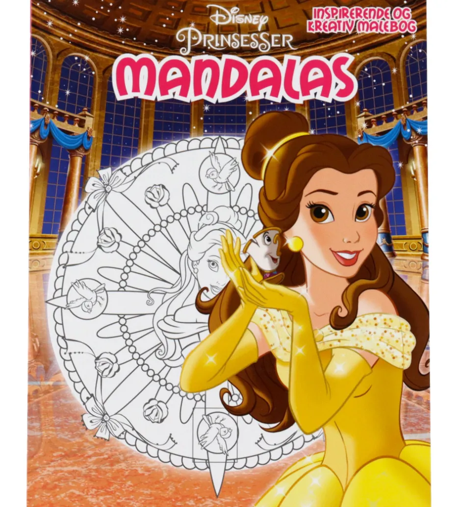 Malebog - Mandalas - Disney Prinsesser>Karrusel Forlag Clearance