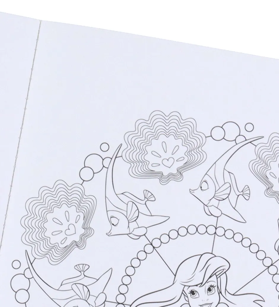 Malebog - Mandalas - Disney Prinsesser>Karrusel Forlag Clearance