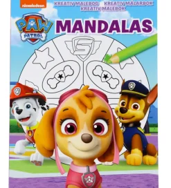 Malebog - Mandalas - Paw Patrol>Karrusel Forlag Clearance