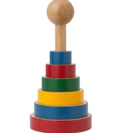 Stabletårn - Træ - 22 cm - Multifarvet>Kay Bojesen Best