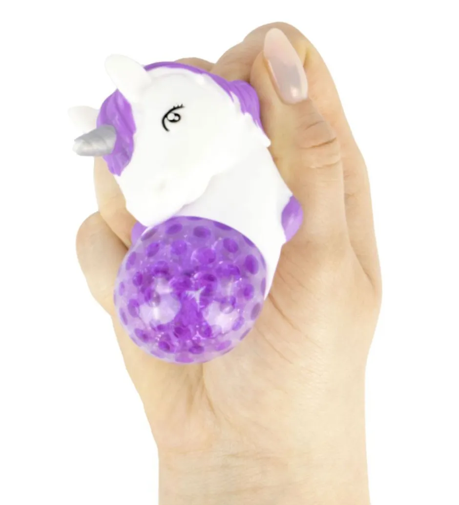 Legetøjsfigur - Unicorn Bead Ball - Assorteret - Blå/Li>Keycraft Hot