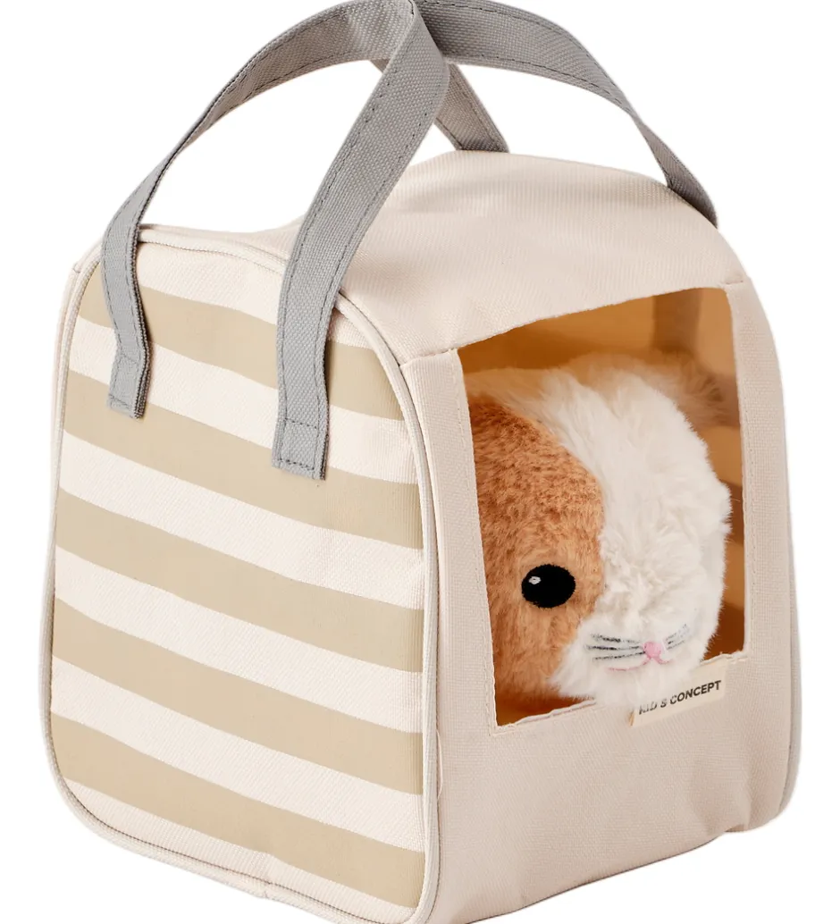 Kat m. Taske - Beige/Hvid>Kids Concept Discount