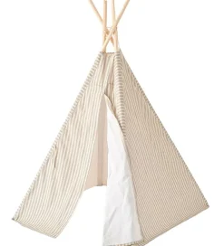 Legetelt - Tipi Stripe - Blå/Hvid>Kids Concept New