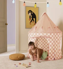 Legetelt - 100x130 cm - Abrikos Tern>Kids Concept Outlet