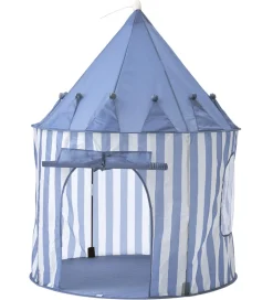 Legetelt - 100x130 cm - Blå Striber>Kids Concept Online
