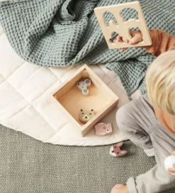 Legetæppe - 100 cm - Naturhvid>Kids Concept Online