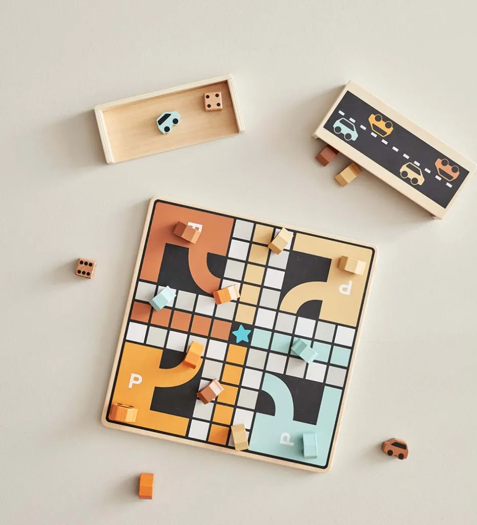 Ludo - Biler - Aiden - Træ>Kids Concept New