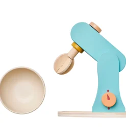 Røremaskine - Træ - 17 cm - Blå>Kids Concept Clearance