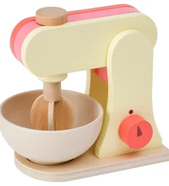 Røremaskine - Træ - 17 cm - Lysegul/Rosa>Kids Concept Online