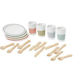 Spisestel - Bistro - Træ/Hvid>Kids Concept Hot