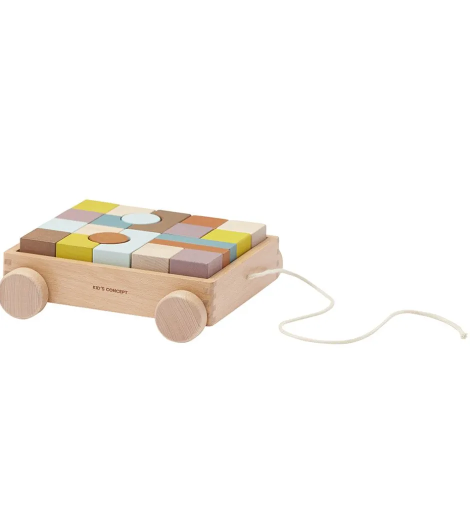 Trækvogn m. Stableklodser - Neo - Multi>Kids Concept Sale