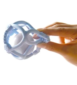 Bidebold - Silicone Bold - Blå>KidsMe