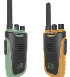 Walkie Talkie - 2 stk. - Kidytalk - Grøn/Orange>Kidywolf New