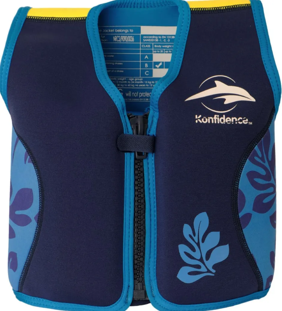 Svømmevest - Original - Navy Palm>Konfidence Discount