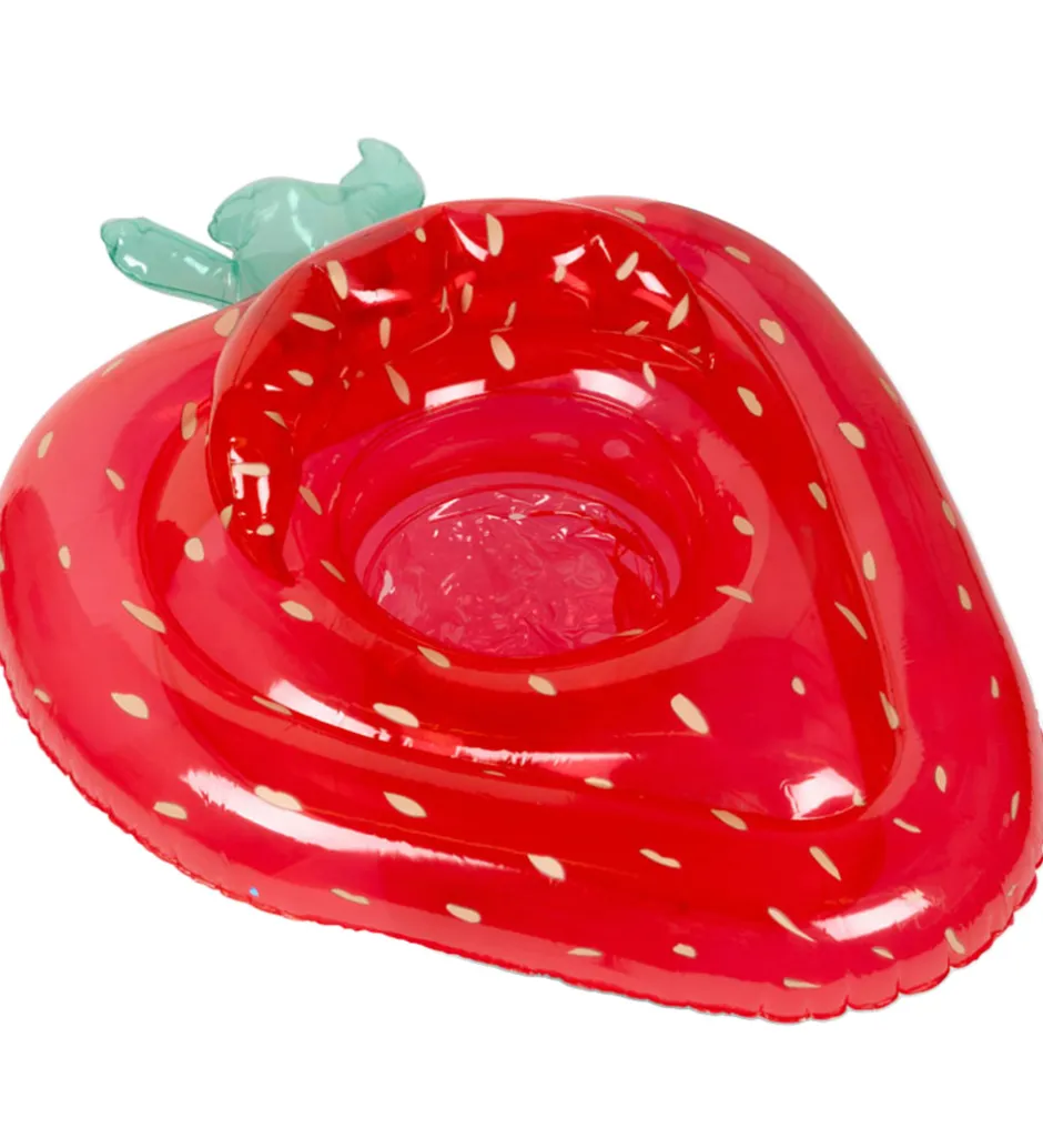 Babybadering - 87x70 cm - Strawberry>Konges Sløjd Hot