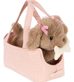 Bamse - Hundehvalpen Maude - Pink Check>Konges Sløjd Best