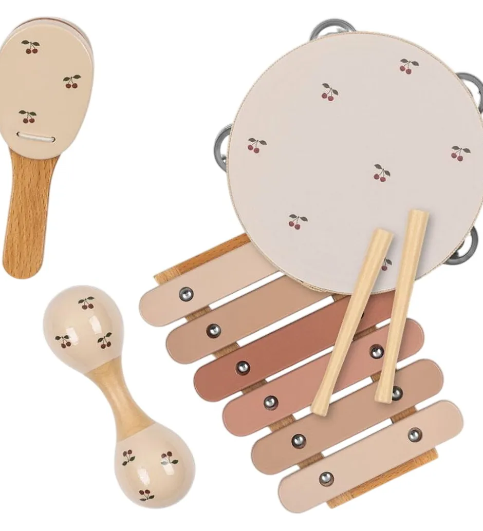 Musikinstrumenter - Træ - Cherry>Konges Sløjd Outlet