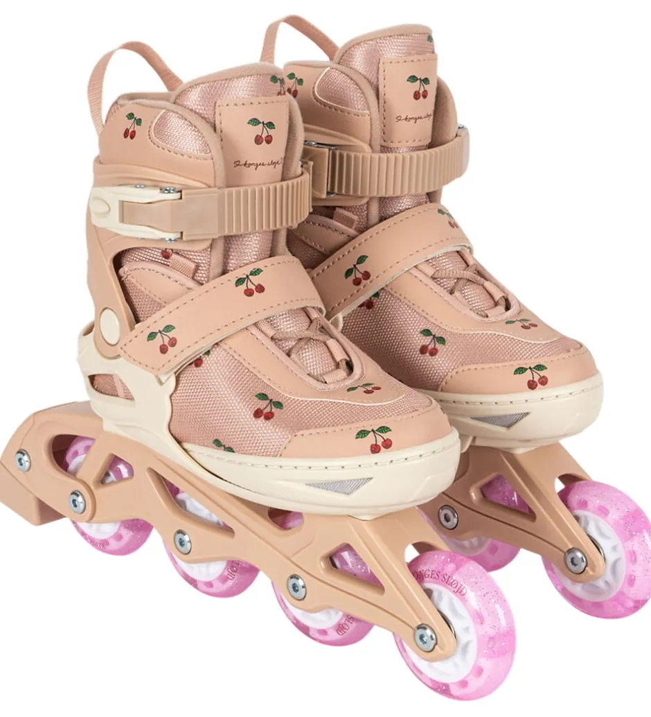 Rulleskøjter m. Lys - Cherry Blush>Konges Sløjd Discount