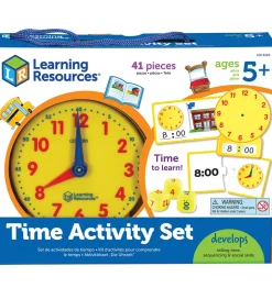 Aktivitetslegetøj - Lær Klokken - 41 Dele>Learning Resources Sale