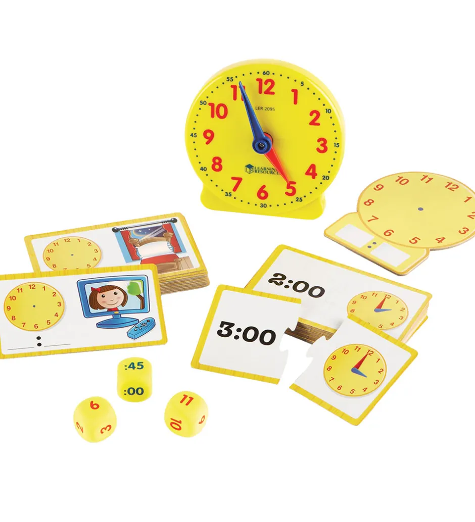 Aktivitetslegetøj - Lær Klokken - 41 Dele>Learning Resources Sale