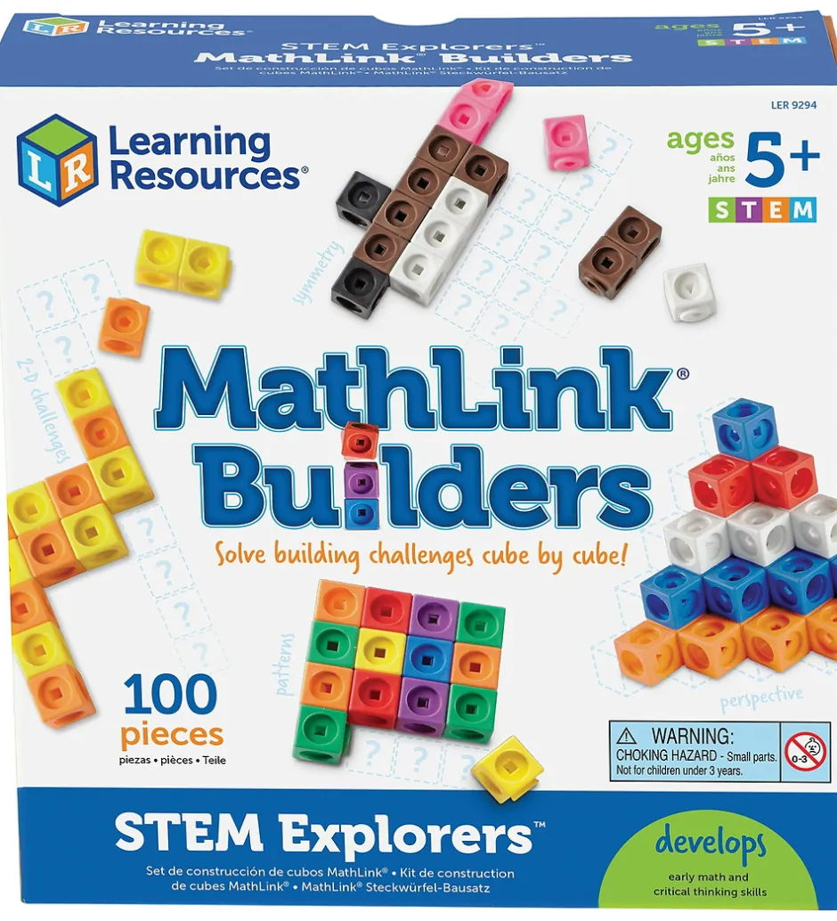 Legetøj - MathLink Cubes - Byg>Learning Resources Discount
