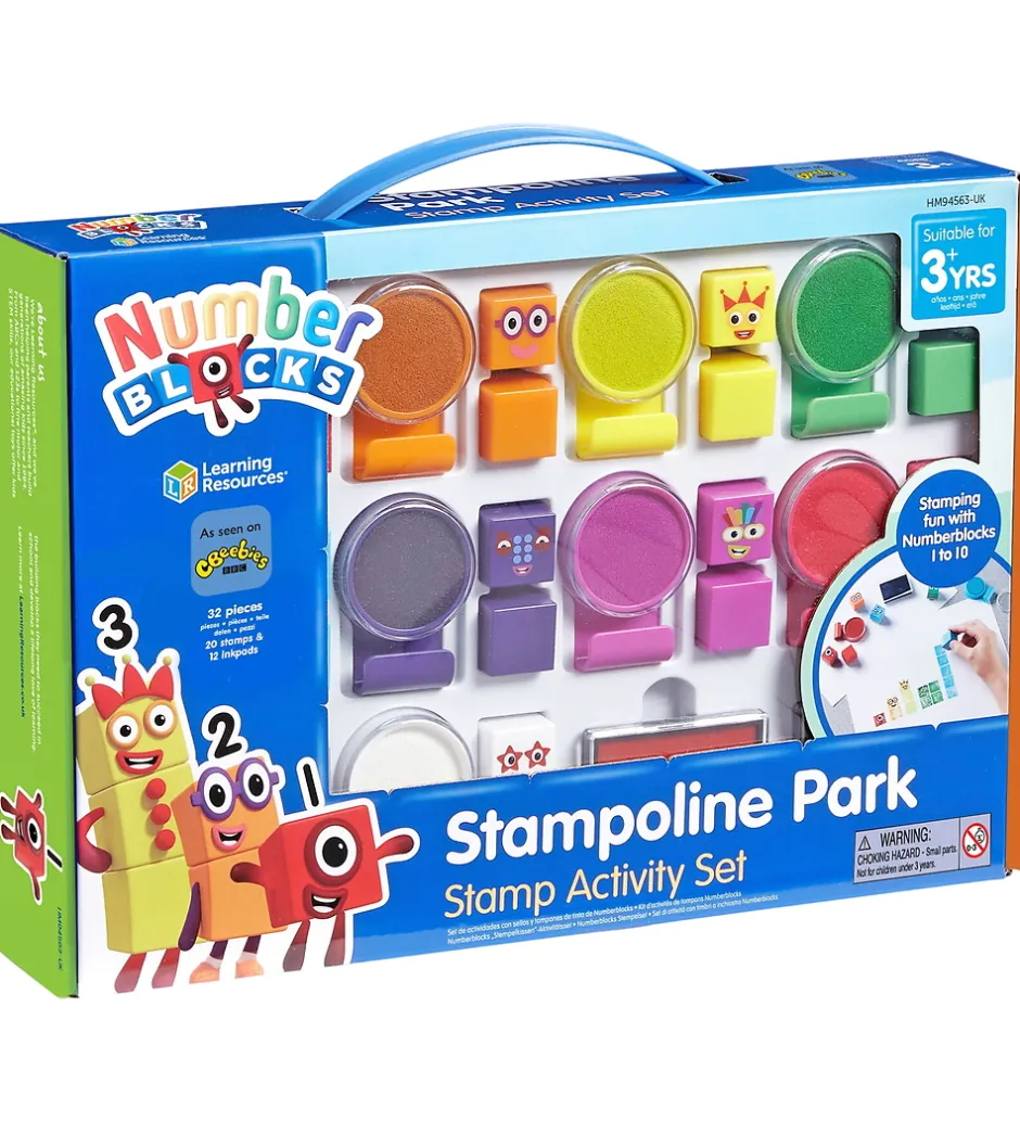 Legetøj - Numberblocks - Aktivitetssæt m. Ste>Learning Resources Hot