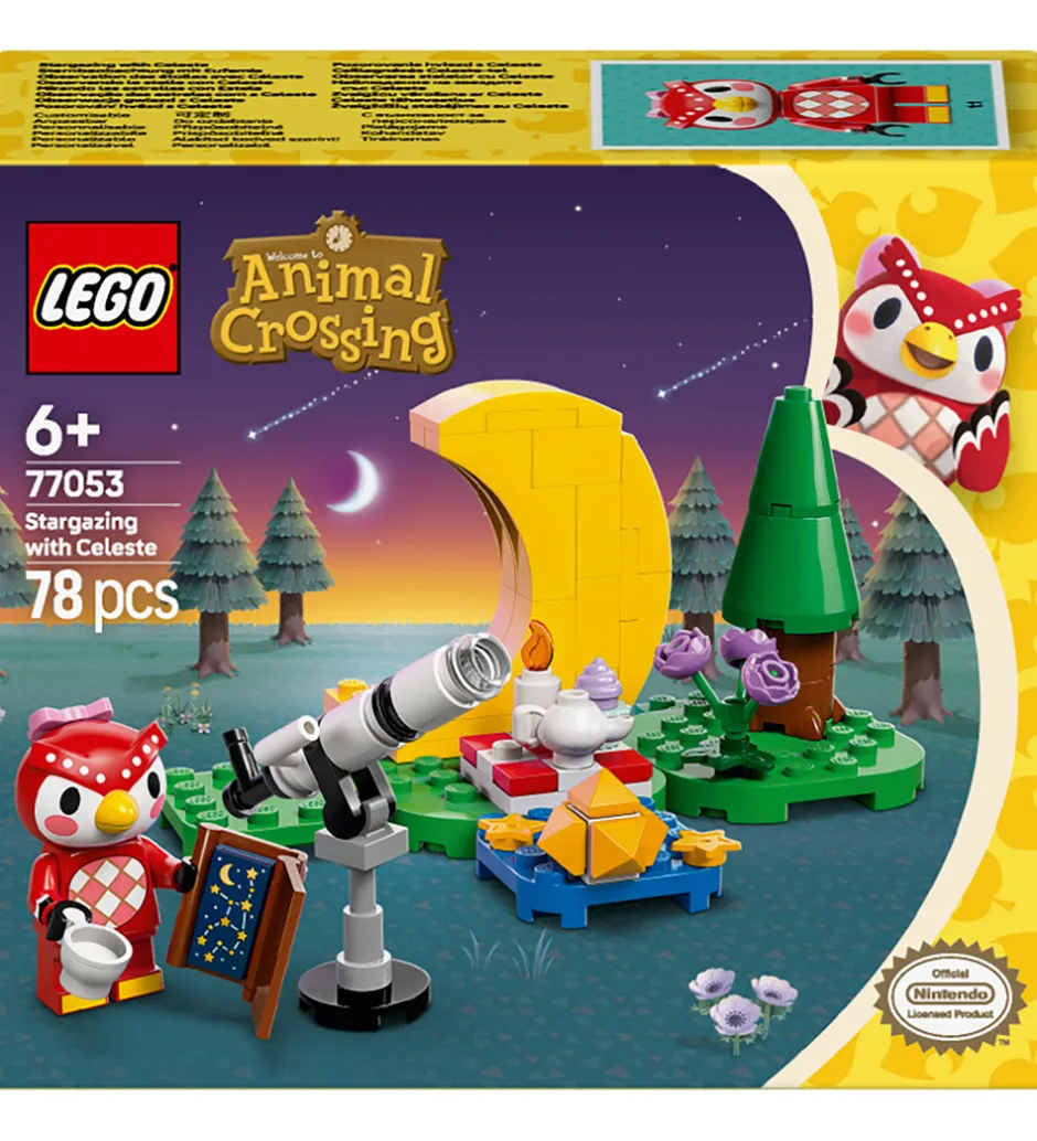 Animal Crossing - Stjernekiggeri med Celeste 77053 - 78 De>LEGO® New