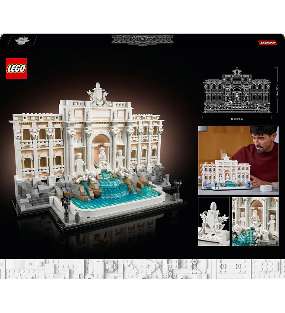Architecture - Trevi-Fontænen 21062 - 1880 Dele>LEGO® Outlet