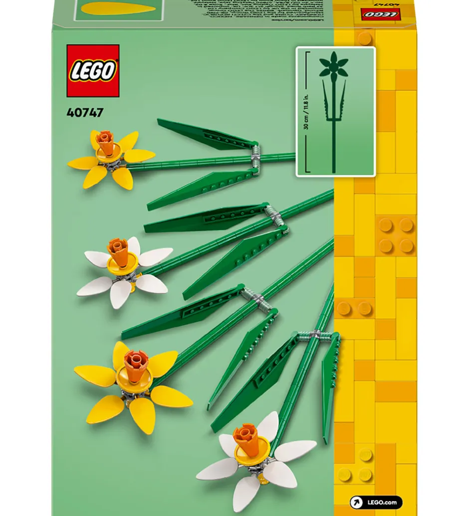 LEGO® Blomster - Påskeliljer 40747 - 216 Dele>LEGO® Hot