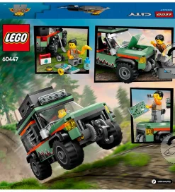 City - Firhjulstrukket Bjerg-Offroader 60447 - 221 Dele><noscript><img width=