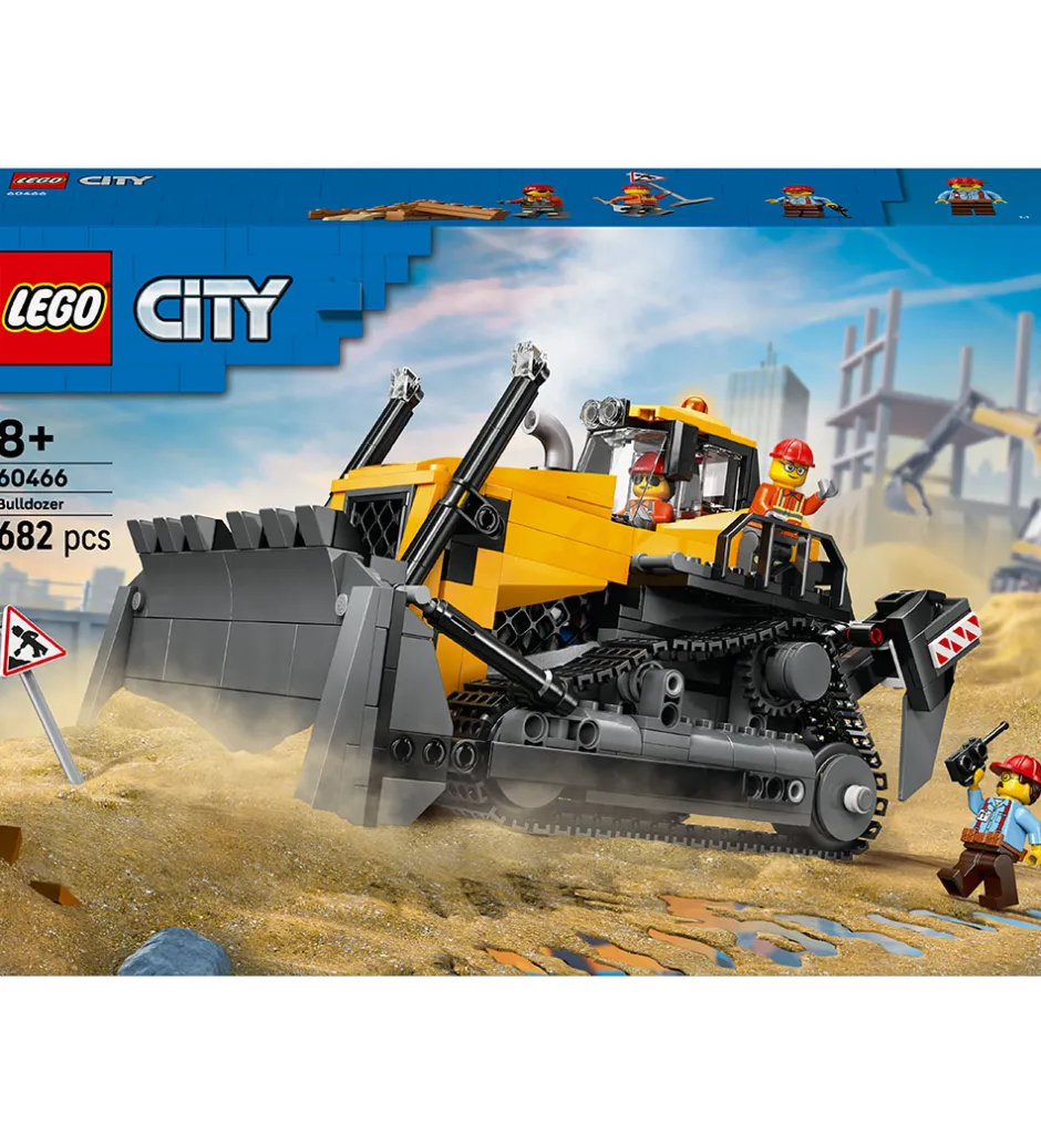 City - Gul bulldozer 60466 - 682 dele>LEGO® Discount