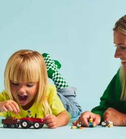 City - Rød Traktor Med Anhænger Og Får 60461 - 116 Dele><noscript><img width=