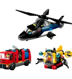 City - Remix - Helikopter, Brandbil Og... 60462 - 874 Dele>LEGO® Hot
