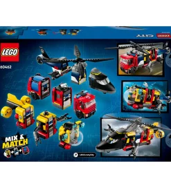 City - Remix - Helikopter, Brandbil Og... 60462 - 874 Dele><noscript><img width=