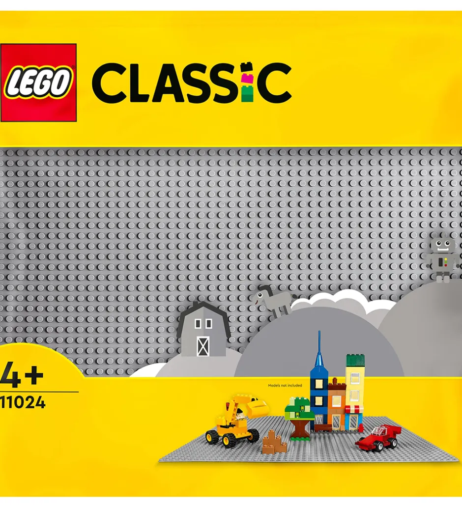 Classic - Grå Byggeplade - 11024>LEGO® Hot