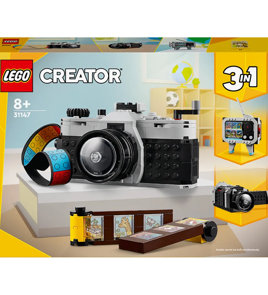 Creator - Retro-kamera - 31147 - 3-i-1 - 261 Dele>LEGO® Discount