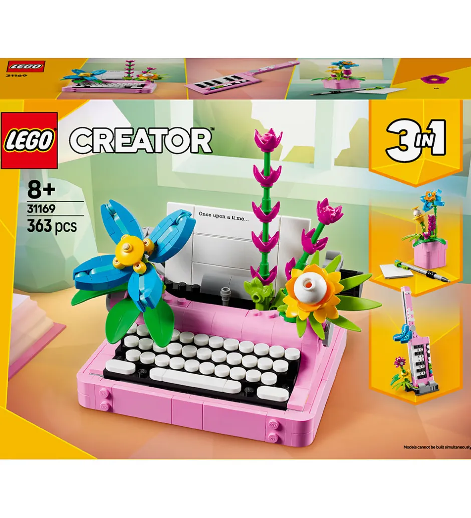 Creator - Skrivemaskine med Bl... 31169 - 3-i-1 - 363 Dele>LEGO® Clearance
