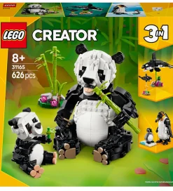 Creator - Vilde Dyr: Pandafamilie 31165 - 3-i-1 - 626 Dele>LEGO® Discount