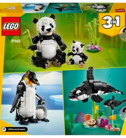 Creator - Vilde Dyr: Pandafamilie 31165 - 3-i-1 - 626 Dele><noscript><img width=