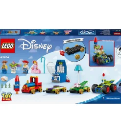Disney - Toy Story-fejring: Tog og fje... 43264 - 206 Dele><noscript><img width=